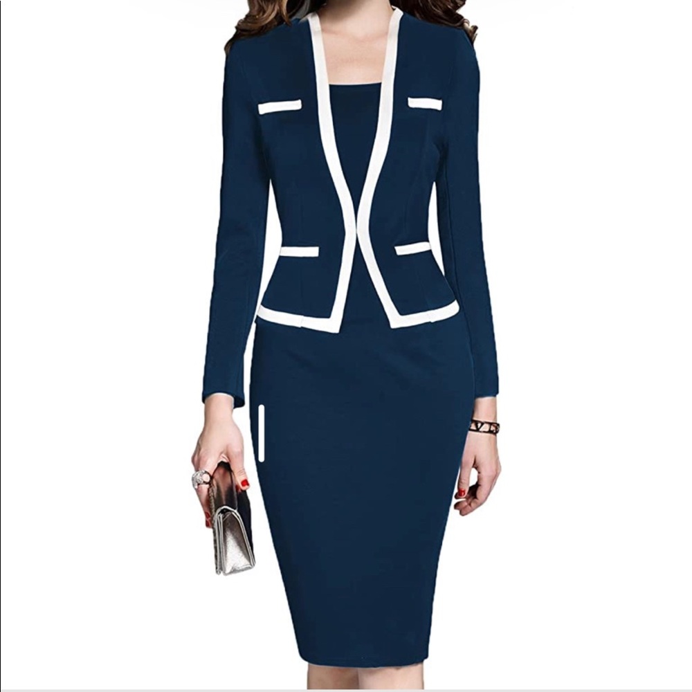 Bodycon One-Piece Business Dress